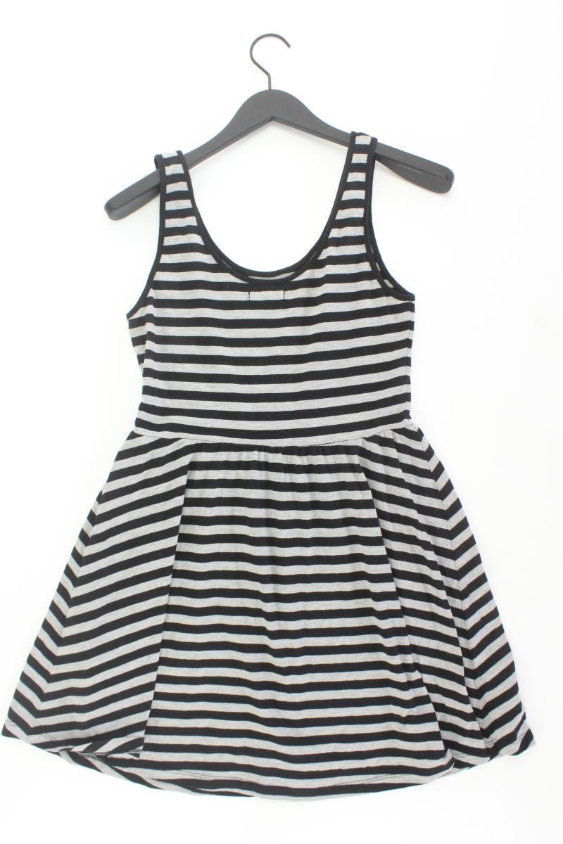 LTB Jerseykleid Gr. M gestreift Träger grau aus Baumwolle