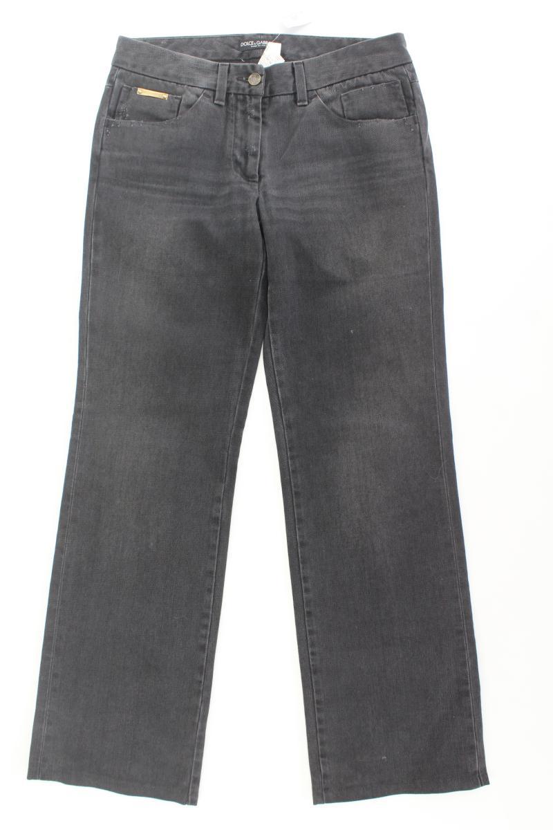 Dolce & Gabbana Boot Cut Jeans Gr. IT 42 (S) grau aus Baumwolle