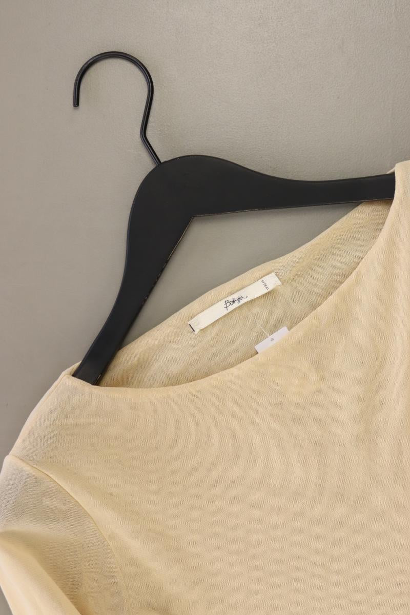 Bottega Longsleeve-Shirt Gr. M Langarm creme aus Polyester