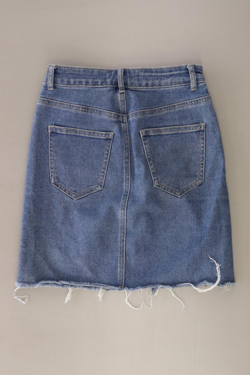 Tally Weijl Jeansrock Gr. 34 blau aus Baumwolle