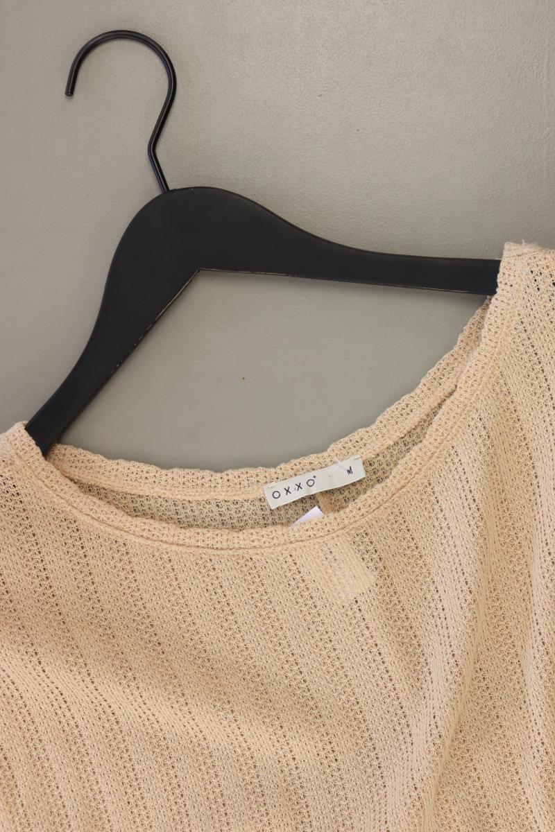 Häkelshirt Gr. M Kurzarm braun