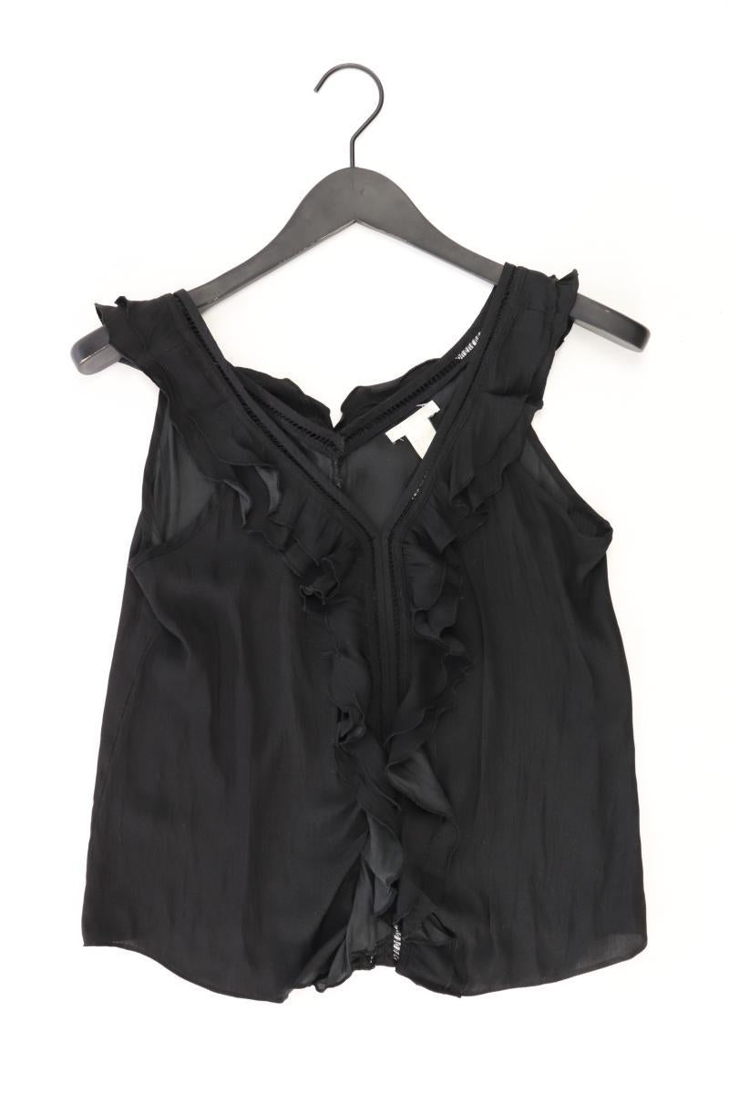 H&M Top Gr. 34 schwarz aus Polyester