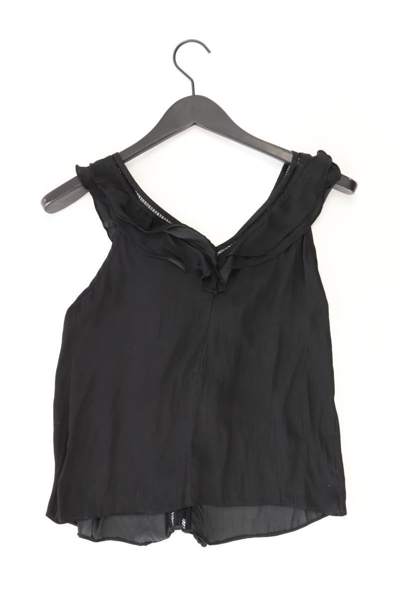 H&M Top Gr. 34 schwarz aus Polyester