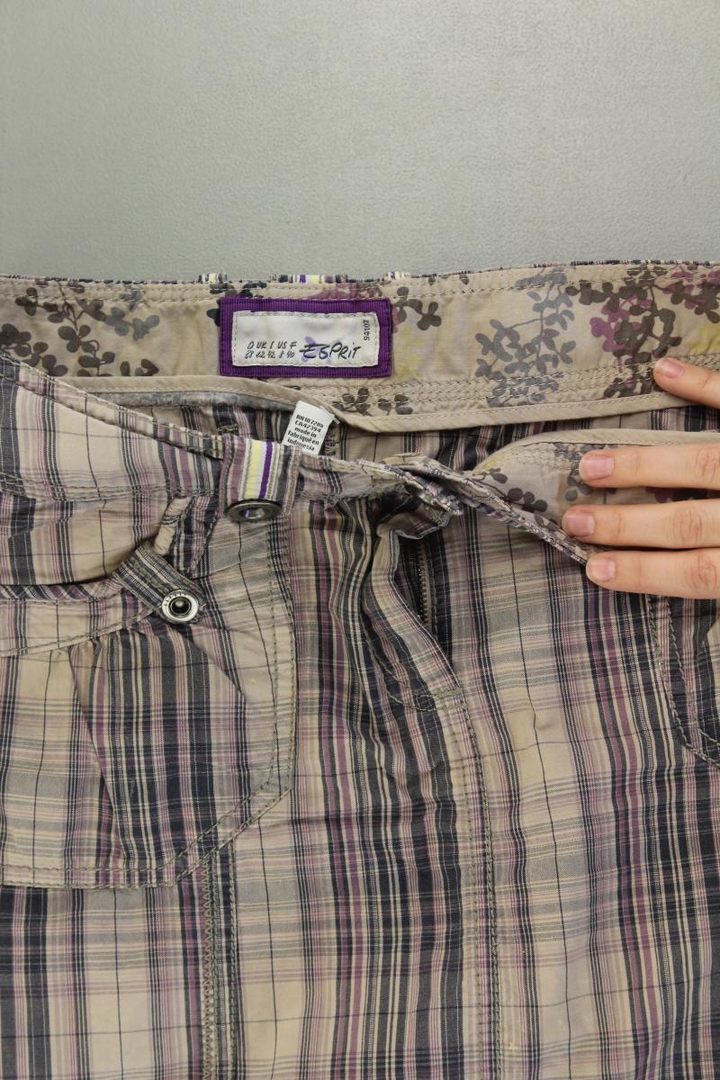 Esprit Rock Gr. 38 kariert braun