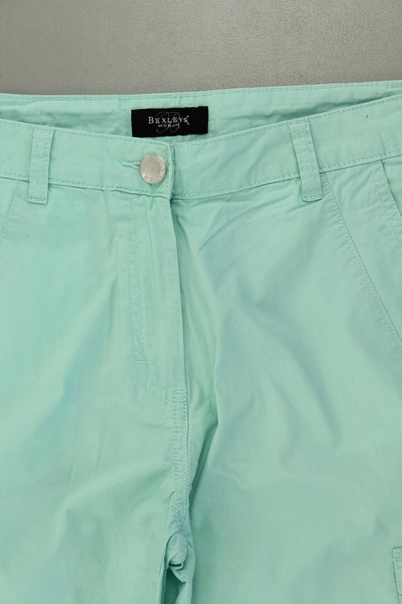 Bexleys Cargoshorts Gr. 38 türkis aus Baumwolle