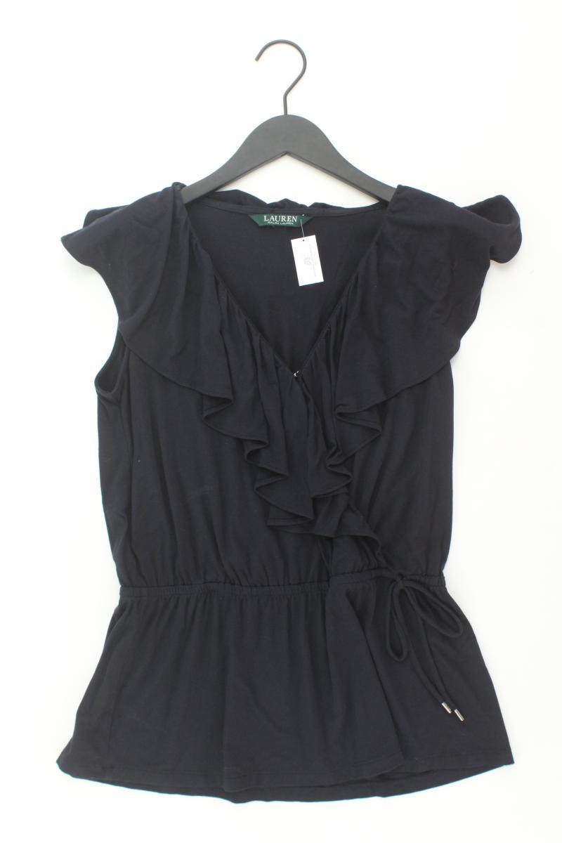 Ralph Lauren Shirt mit V-Ausschnitt Gr. L Kurzarm blau