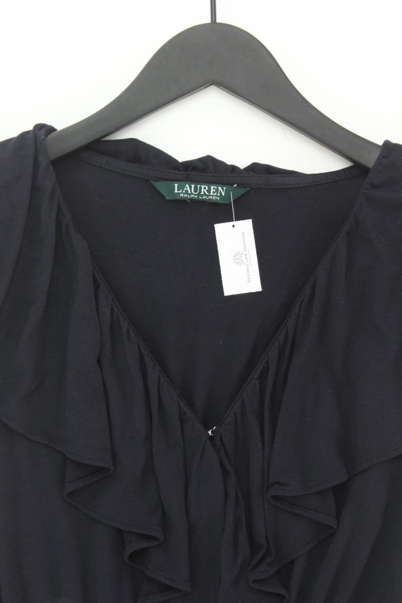 Ralph Lauren Shirt mit V-Ausschnitt Gr. L Kurzarm blau