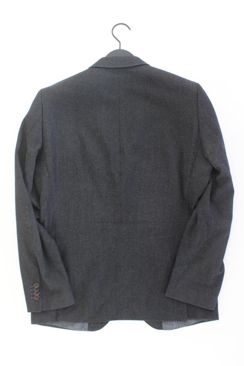 Club of Gents Longsakko für Herren Gr. 48 grau aus Baumwolle