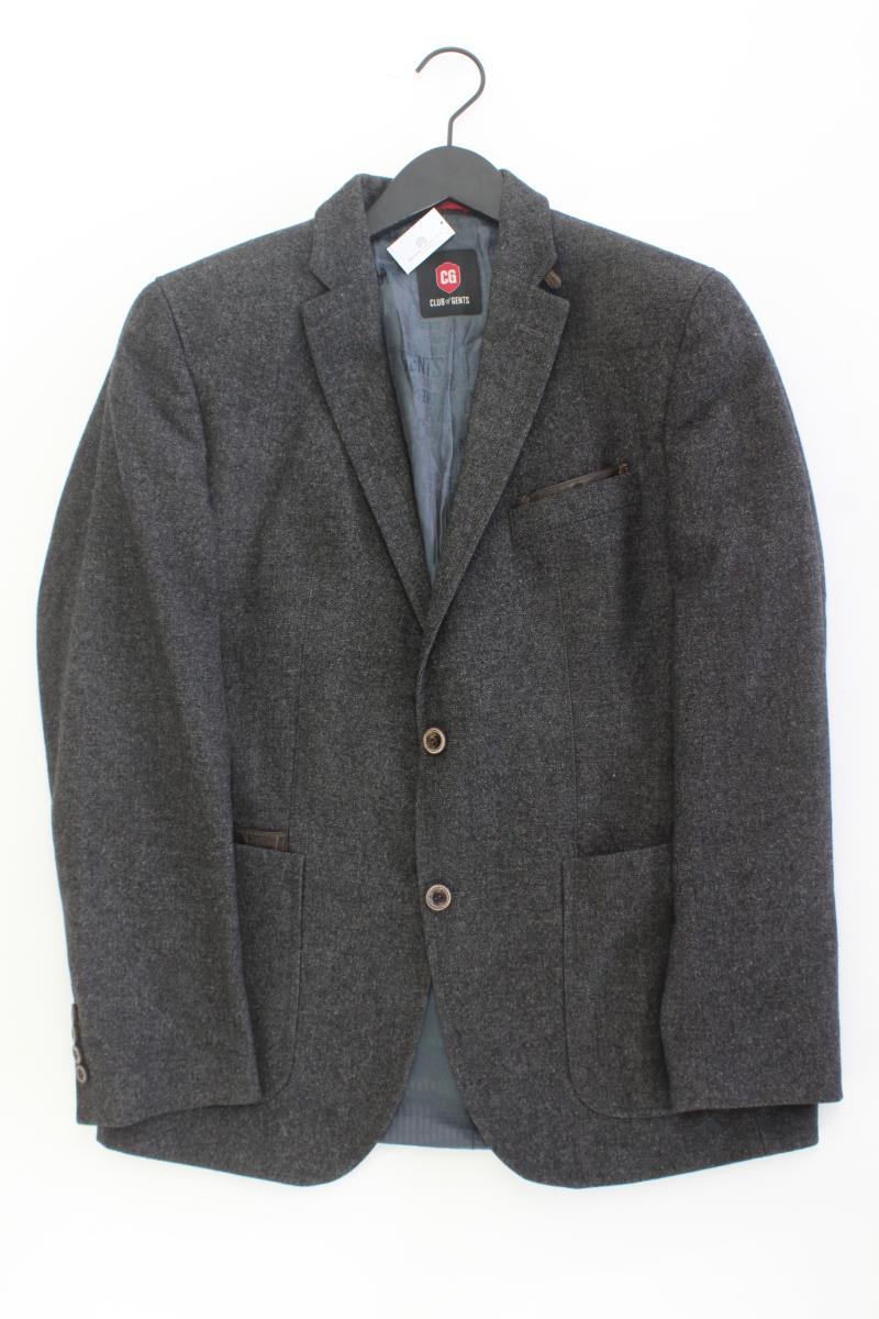 Club of Gents Wollsakko für Herren Gr. 50 grau