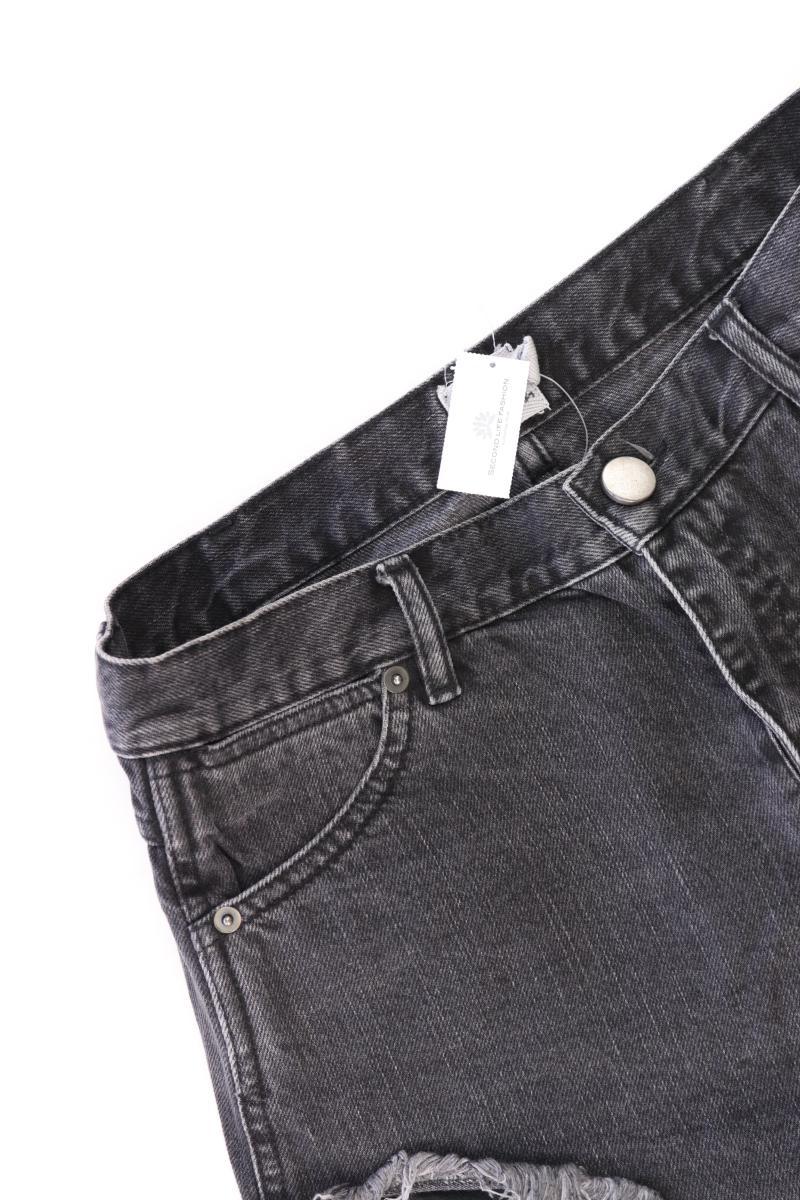 Asos Jeansshorts Gr. 40 grau aus Baumwolle