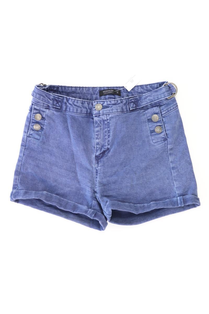 Reserved Jeansshorts Gr. 34 blau aus Baumwolle