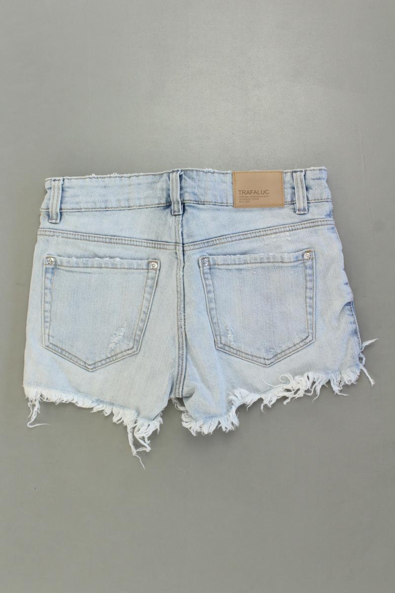 Zara Jeansshorts Gr. 34 blau aus Baumwolle