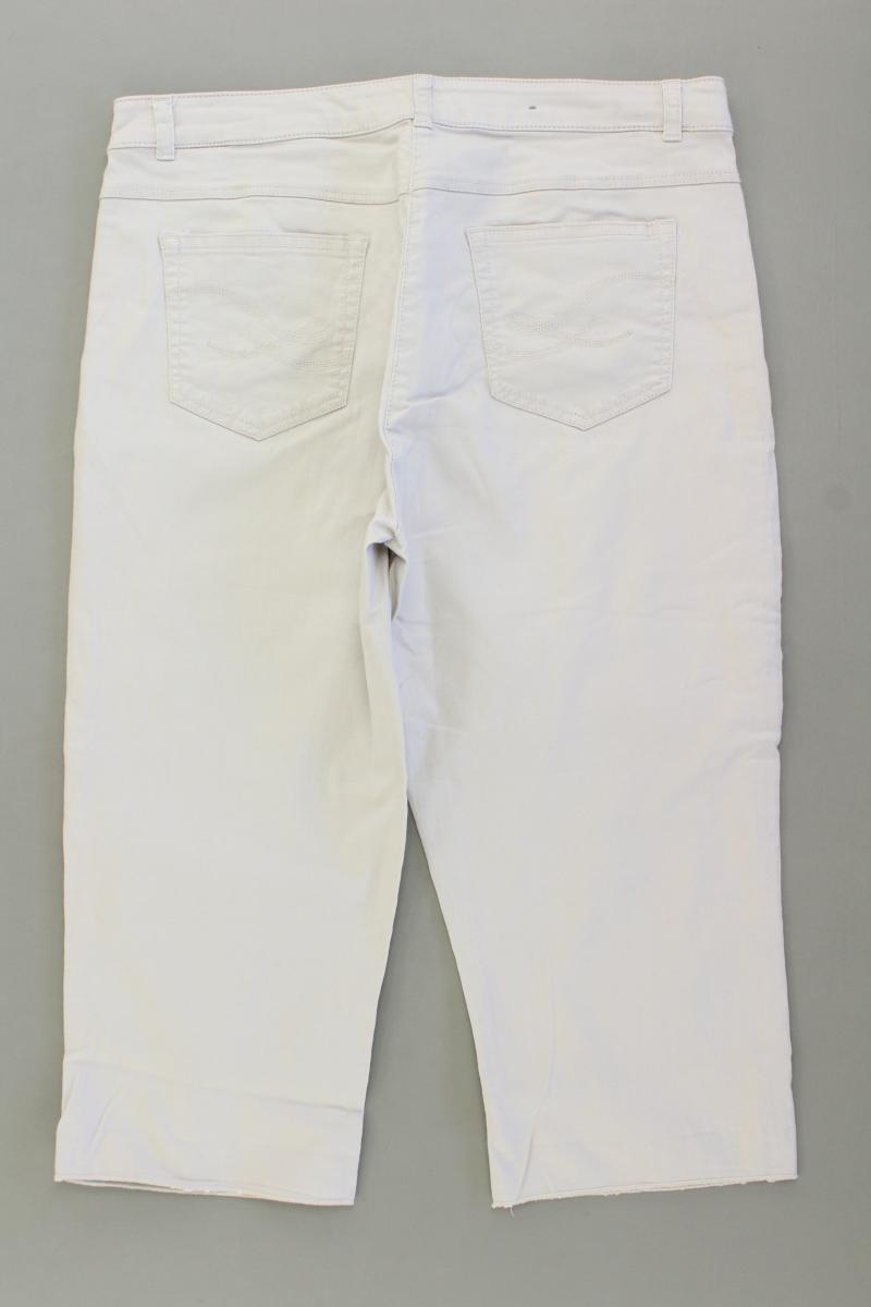 Adagio 3/4 Jeans Gr. 40 creme aus Baumwolle