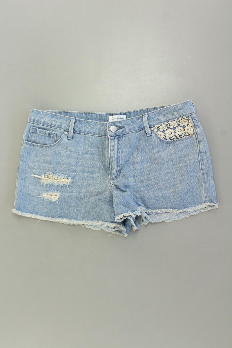 Jessica Simpson Jeansshorts Gr. W30 blau aus Baumwolle