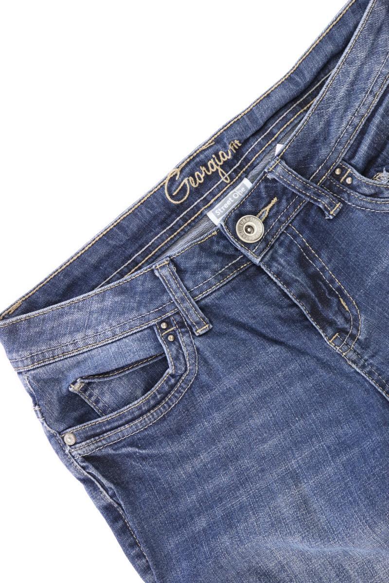 Street One 7/8 Jeans Gr. W27 blau aus Baumwolle
