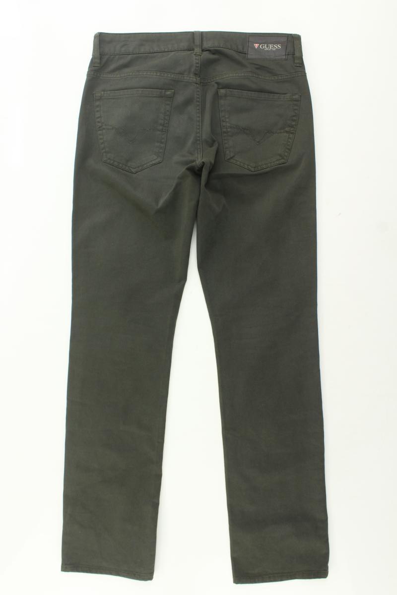 Guess Skinny Jeans für Herren Gr. W29 olivgrün aus Baumwolle