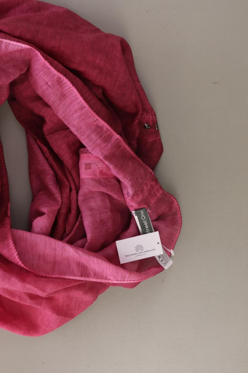 Street One Loop mit Seide rot aus Baumwolle