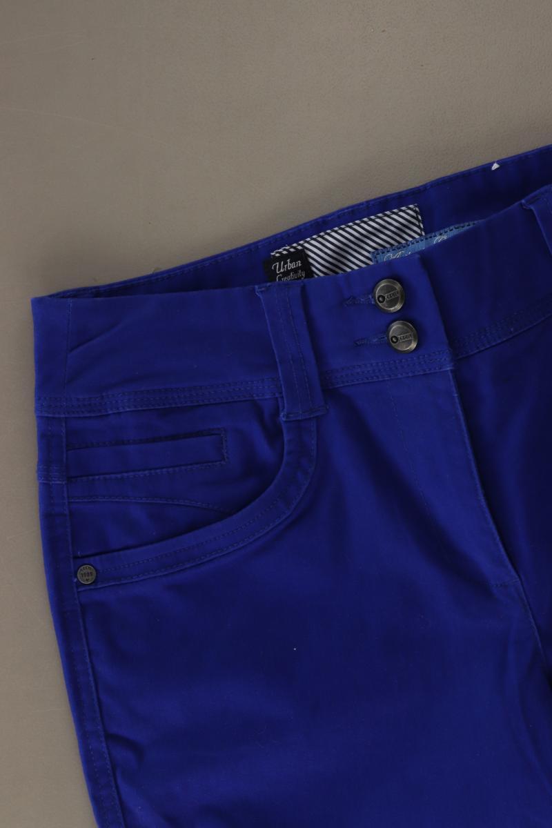 Cecil Straight Jeans Gr. W28 blau aus Baumwolle