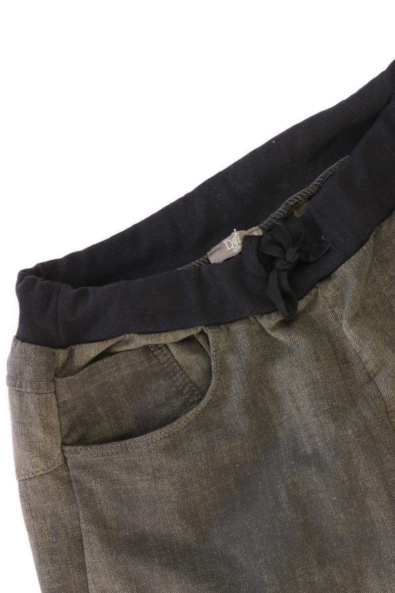 Hose Gr. L mit Pailletten olivgrün