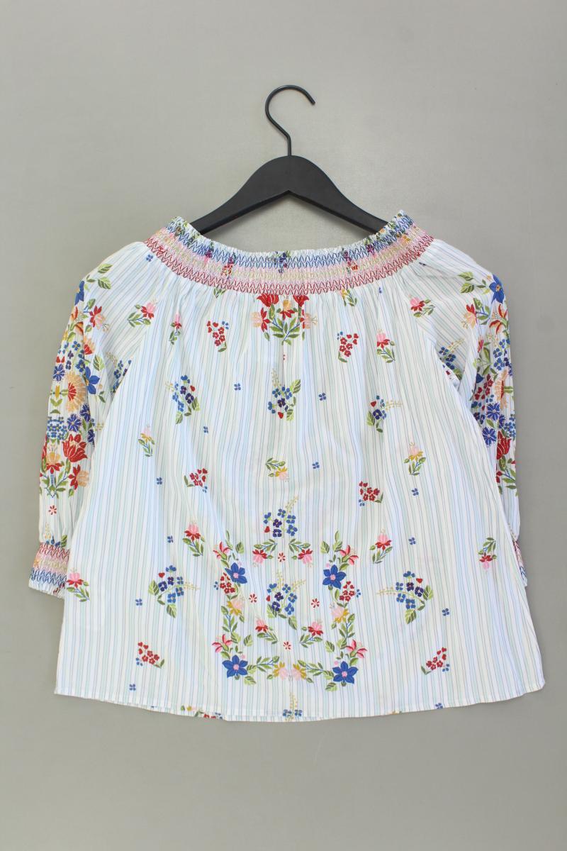 s.Oliver Regular Bluse Gr. 36 gestreift 3/4 Ärmel mit Carmen-Ausschnitt