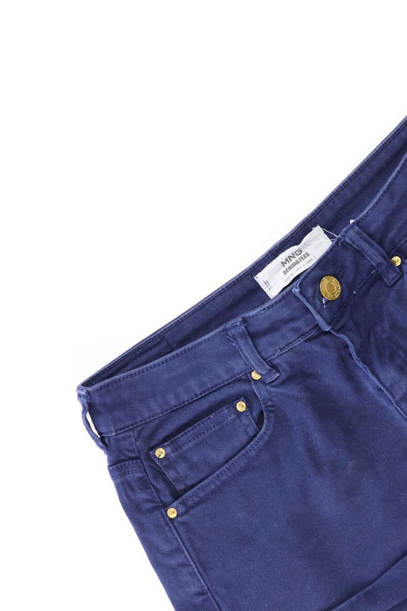 Mango Jeansshorts Gr. 34 blau aus Baumwolle