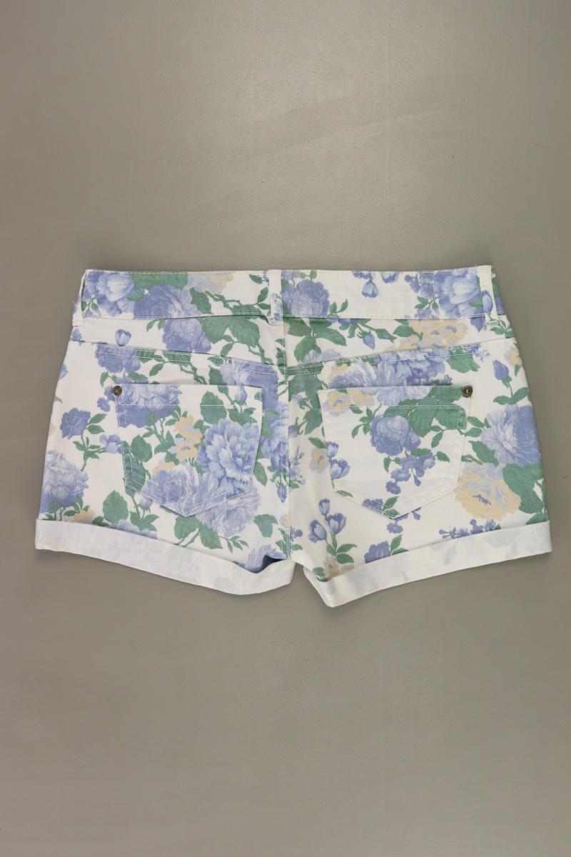 Ann Christine Shorts Gr. S mit Blumenmuster weiß aus Baumwolle
