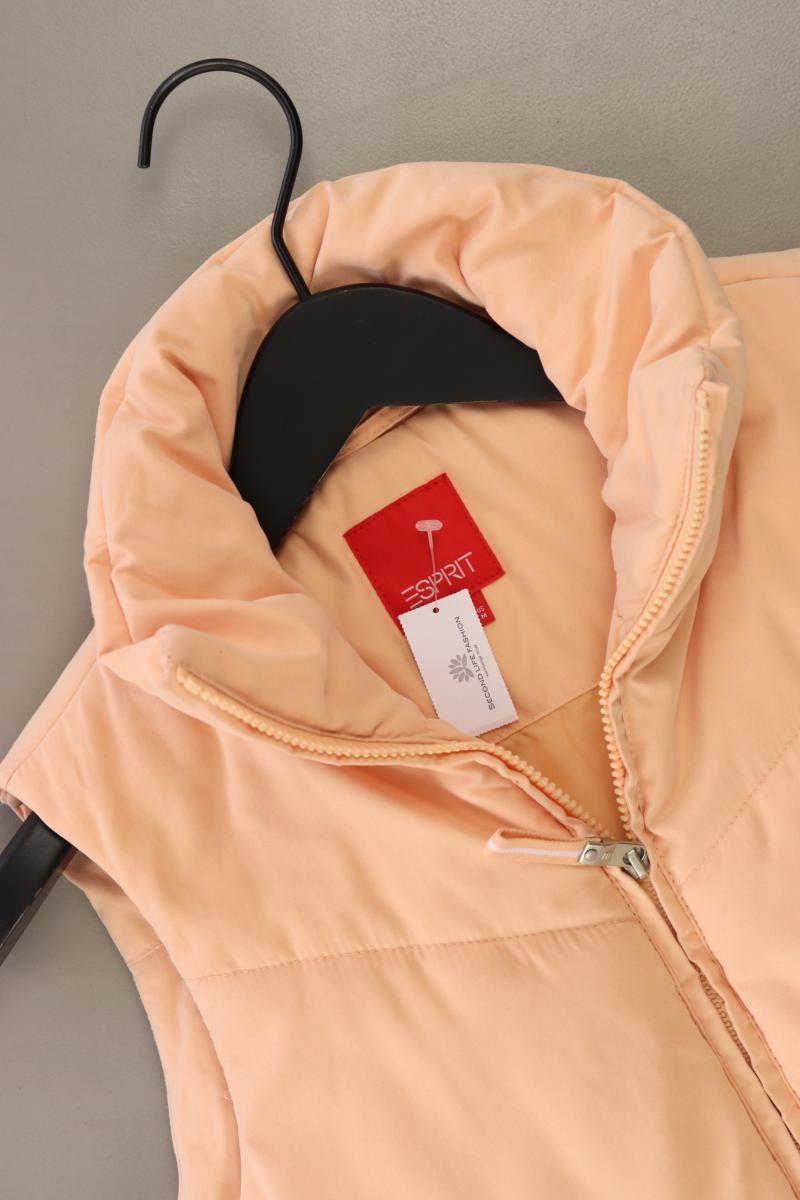 Esprit Regular Weste Gr. M Vintage orange aus Polyester