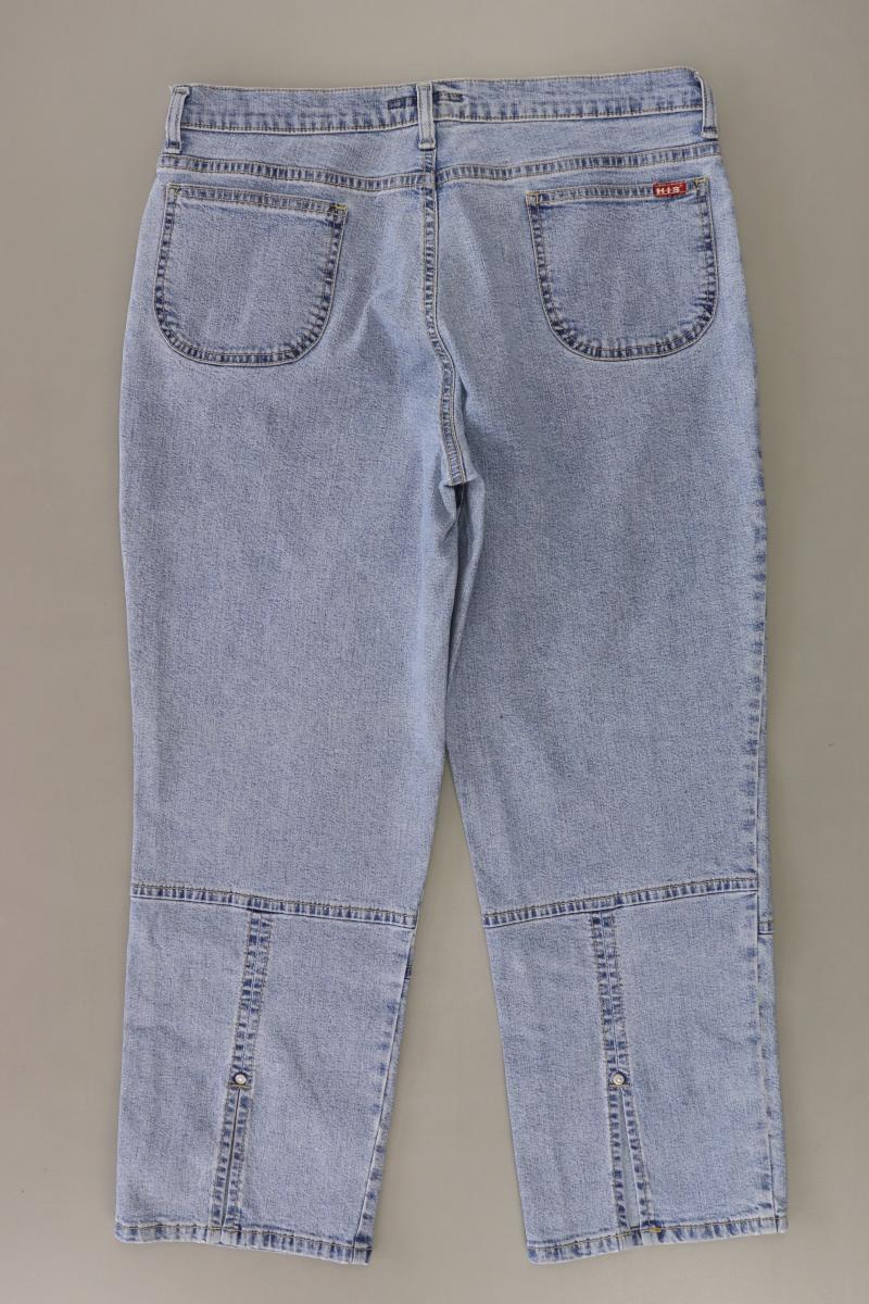 H.I.S. 7/8 Jeans Gr. 40 Vintage blau aus Baumwolle