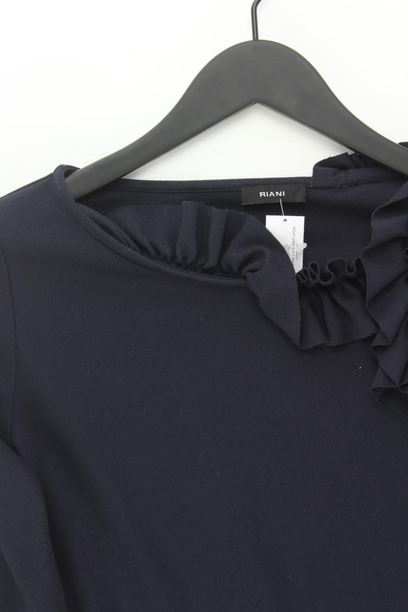Riani Regular Shirt Gr. 34 3/4 Ärmel blau aus Viskose