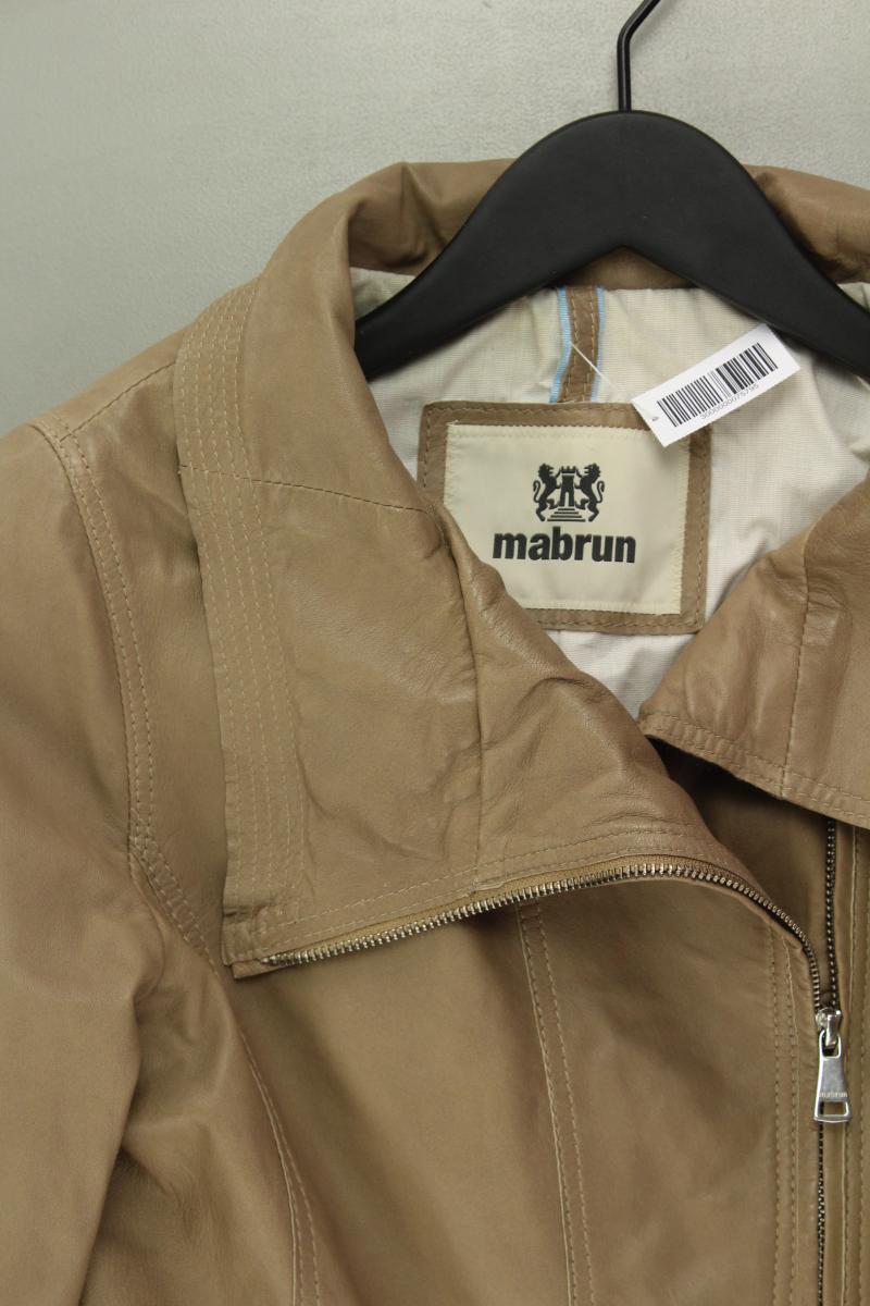 Mabrun Lederjacke Gr. 40 neuwertig braun