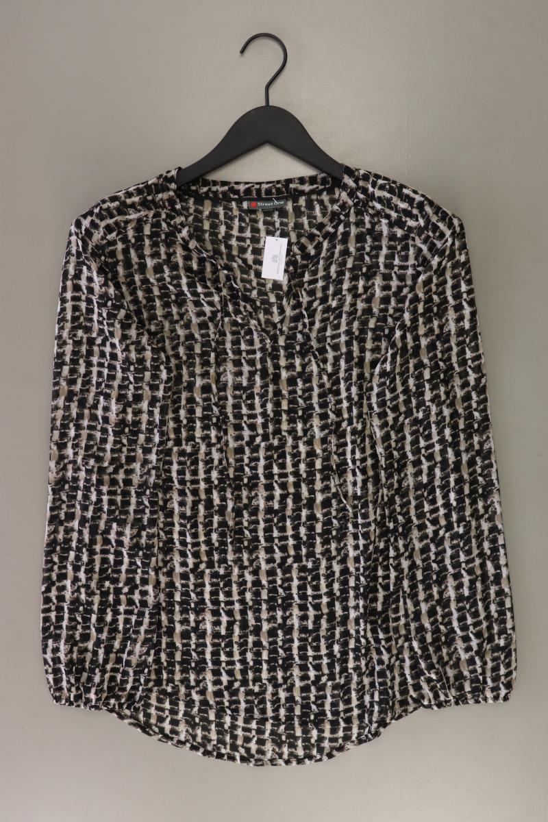 Street One Langarmbluse Gr. 38 braun aus Polyester