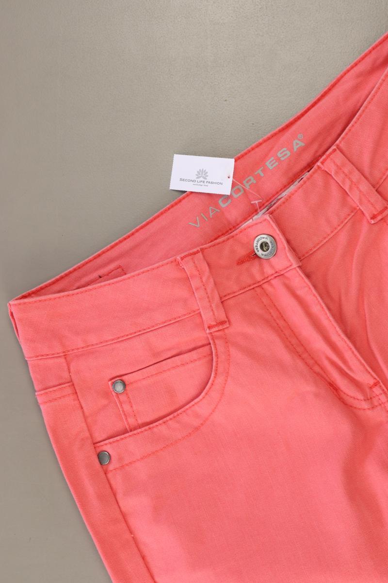 Via Cortesa Regular Jeans Gr. 36 orange aus Baumwolle