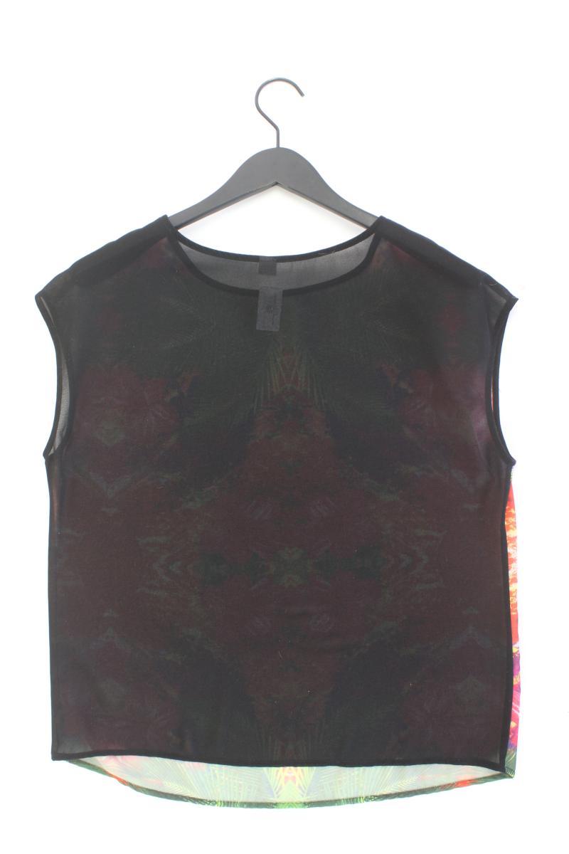 Esprit Kurzarmbluse Gr. 36 mit Blumenmuster mehrfarbig