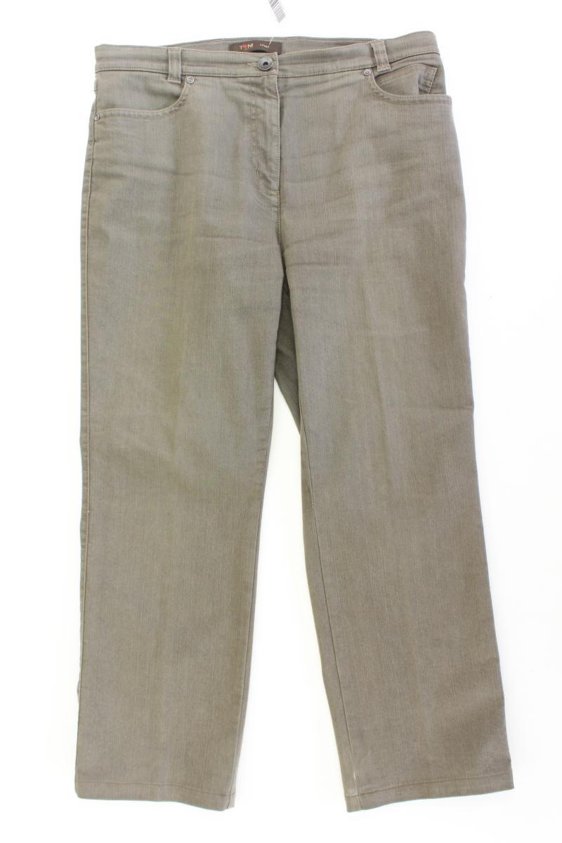 TONI Straight Jeans Gr. Kurzgröße 42 Modell Toni Belmonte braun aus Baumwolle