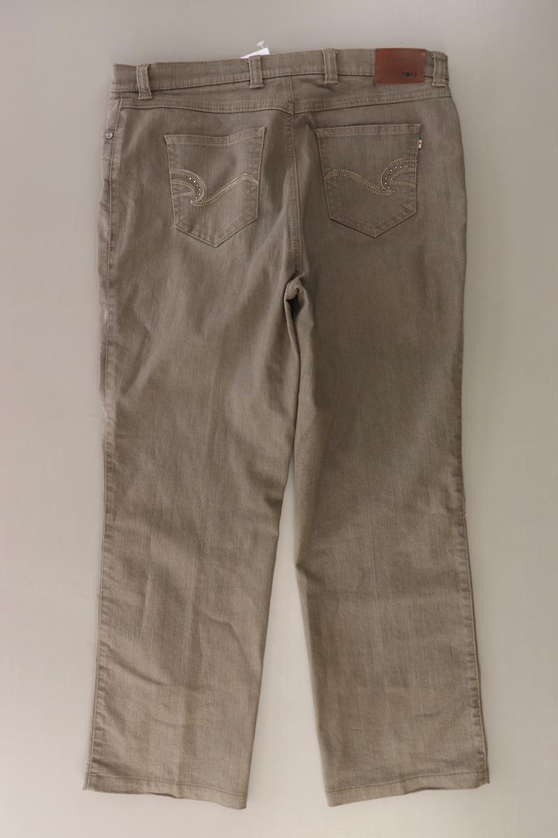 TONI Straight Jeans Gr. Kurzgröße 42 Modell Toni Belmonte braun aus Baumwolle
