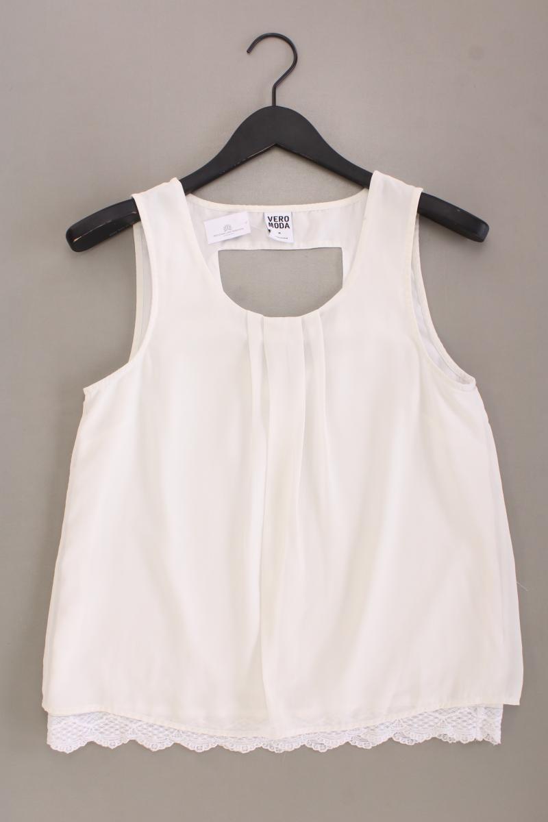 Vero Moda Ärmellose Bluse Gr. M weiß