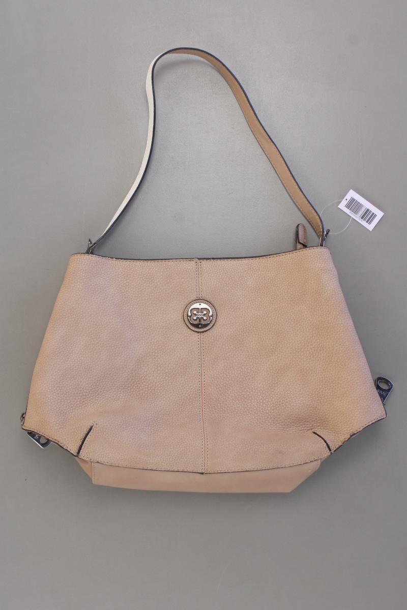BOO! Schultertasche neuwertig creme aus Kunstleder
