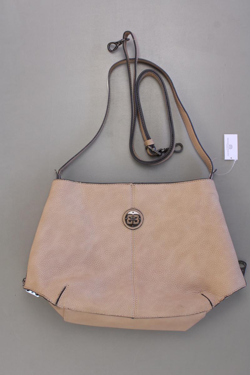 BOO! Schultertasche neuwertig creme aus Kunstleder