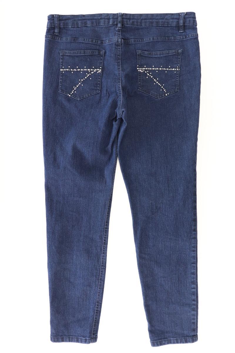 Arizona Skinny Jeans Gr. 44 blau aus Baumwolle