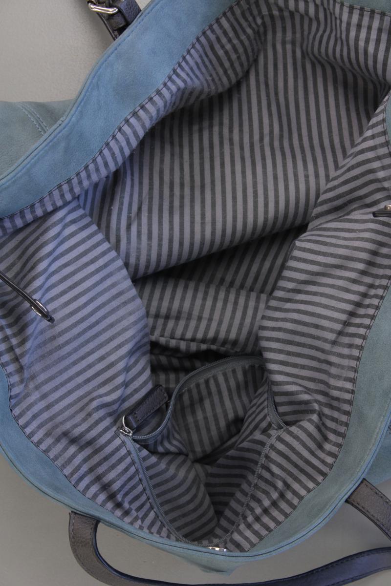 Tom Tailor Henkeltasche blau aus Kunstleder