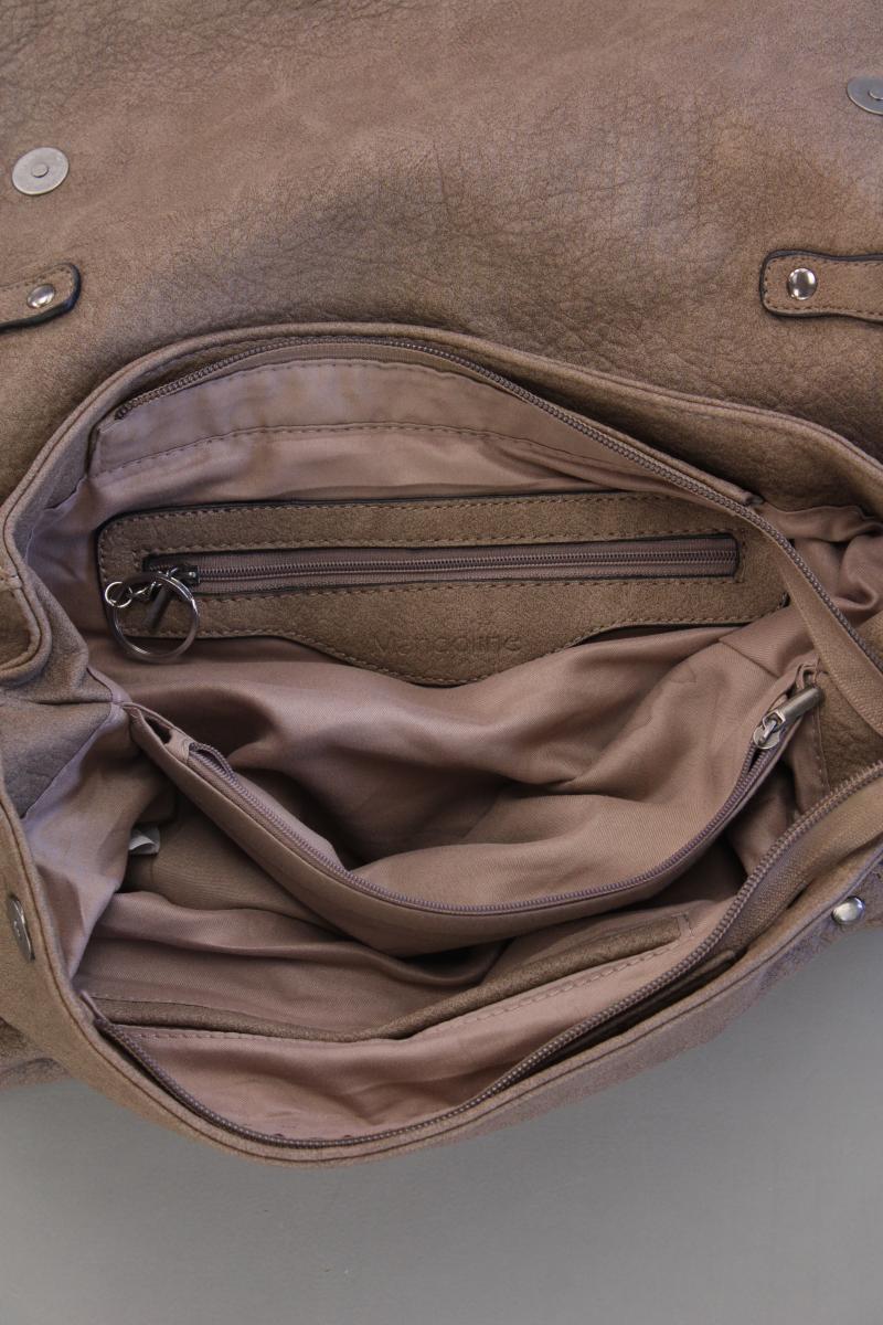Mandoline Schultertasche neuwertig braun