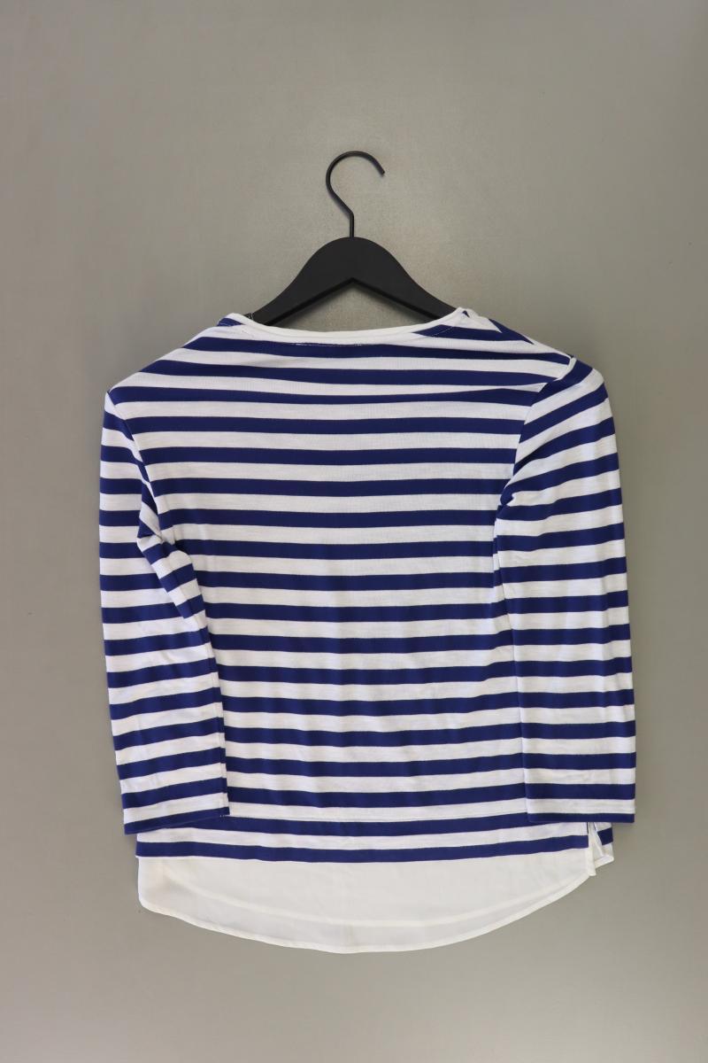 Esprit Feinstrickpullover Gr. XS gestreift blau aus Viskose