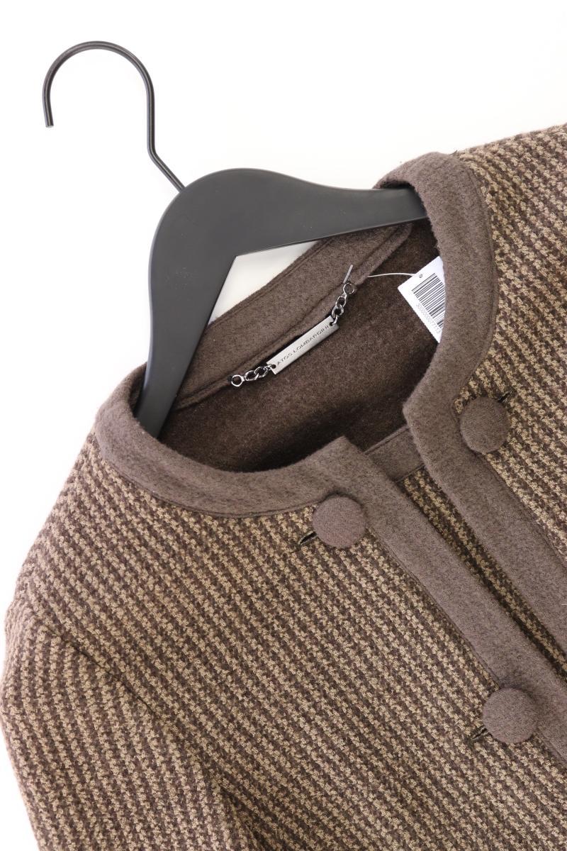 ATOS LOMBARDINI Strickjacke Gr. IT 44 (M) Langarm braun aus Wolle