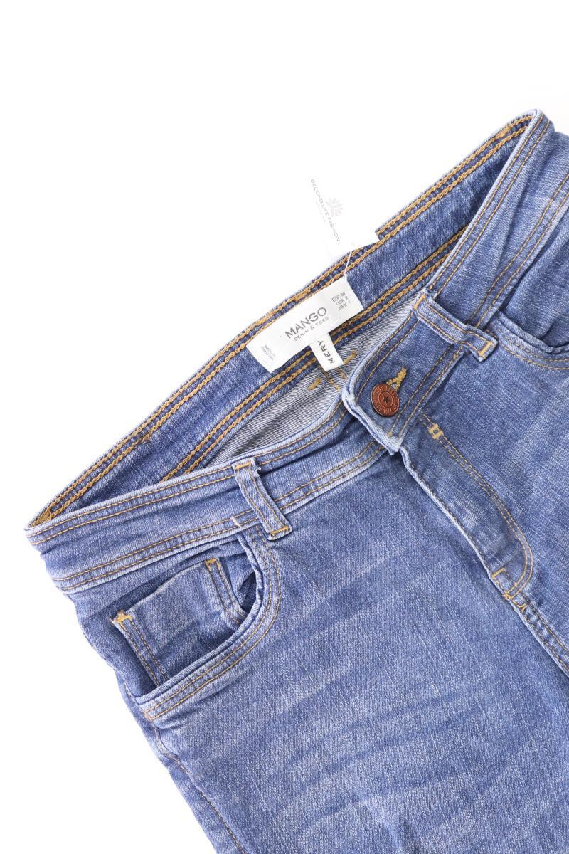 Mango Skinny Jeans Gr. 34 blau aus Baumwolle
