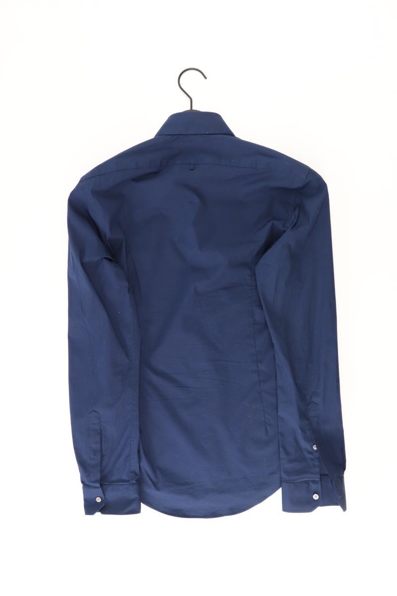 WE Fashion Langarmbluse Gr. S blau aus Baumwolle