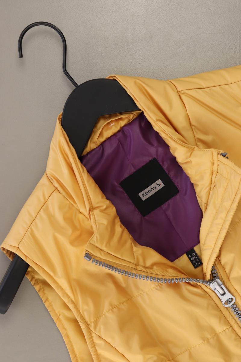 Kenny S. Slim Weste Gr. 40 gelb aus Polyester