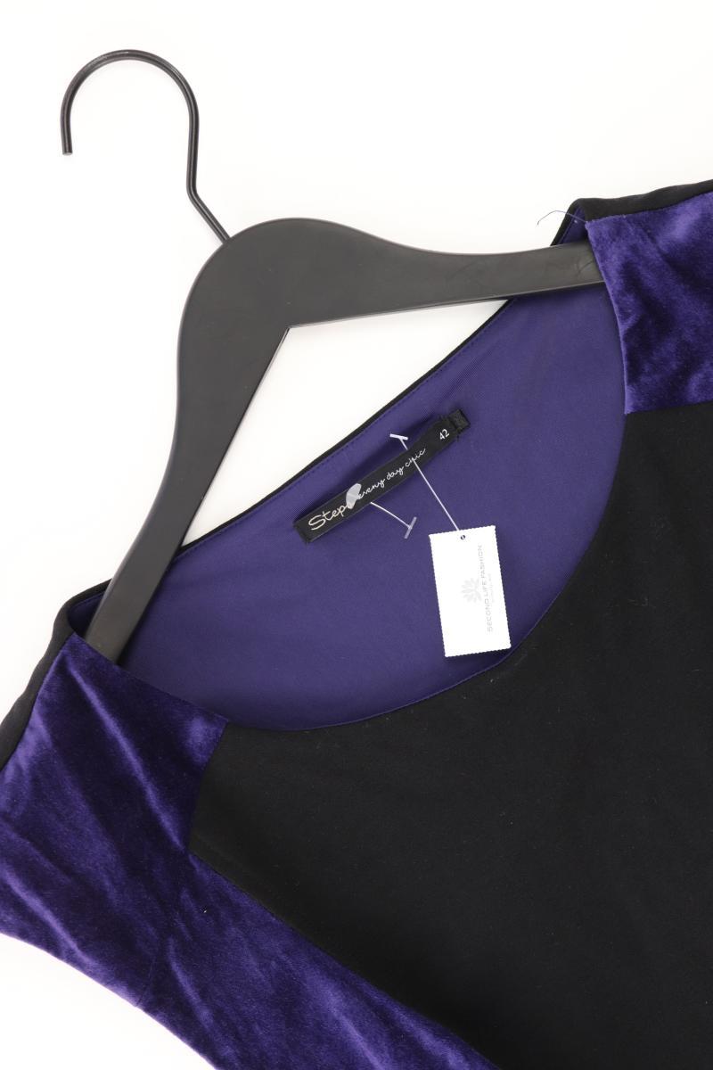 Steps Abendkleid Gr. 42 Kurzarm schwarz
