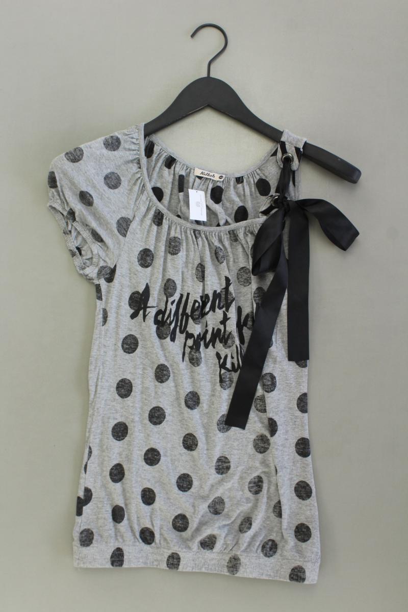 Killah T-Shirt Gr. XS gepunktet Kurzarm grau