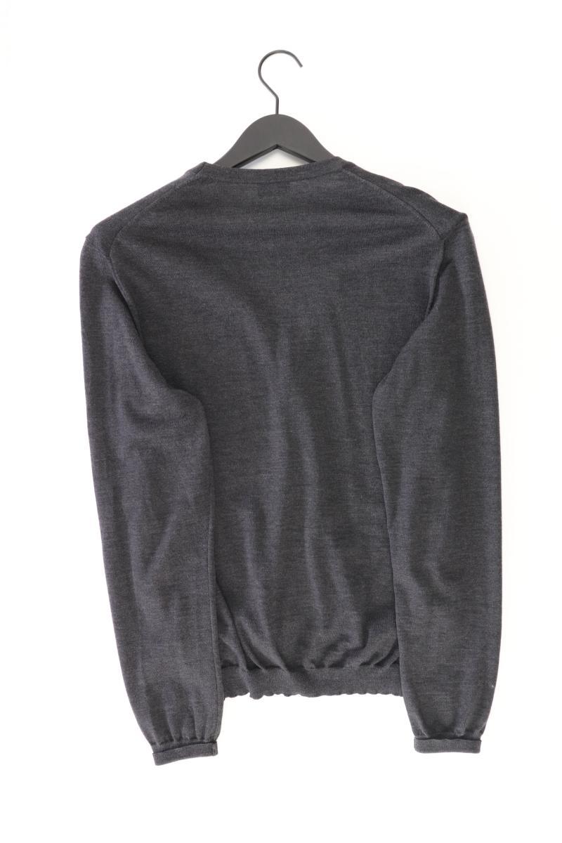 Joop! Strickjacke für Herren Gr. S Langarm grau aus Wolle