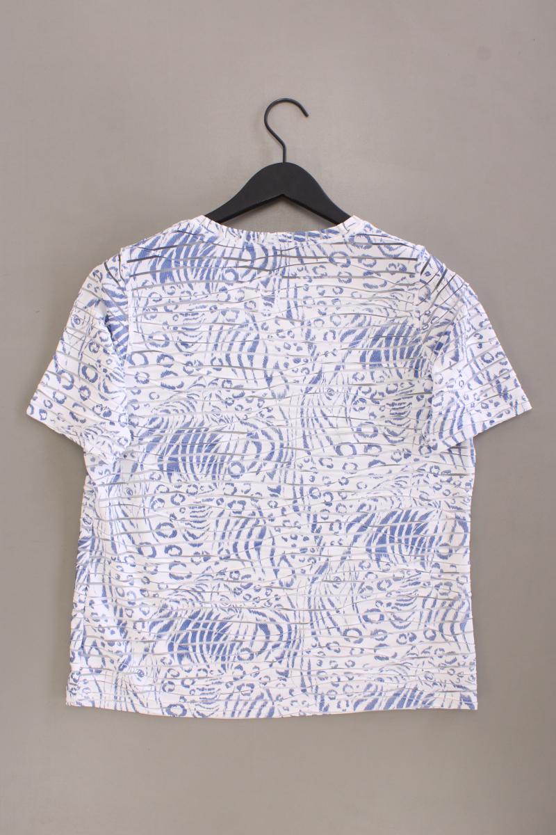 Bicalla Printshirt Gr. L Kurzarm weiß aus Polyester